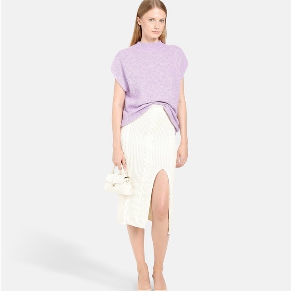 Comma lilac sleeveless sweater NEW - Picture 3 of 5